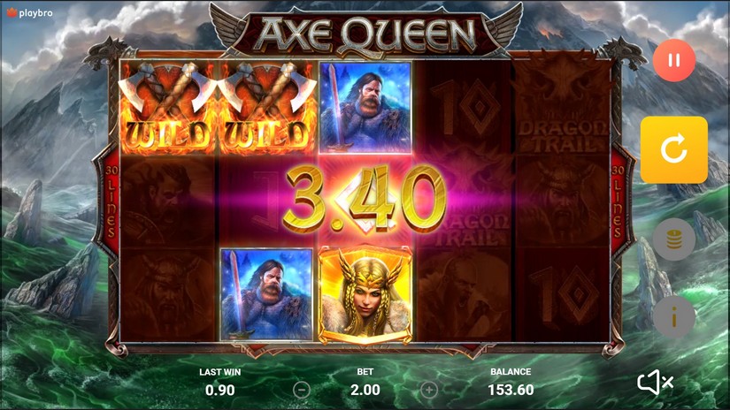 Axe Queen slot screen 4