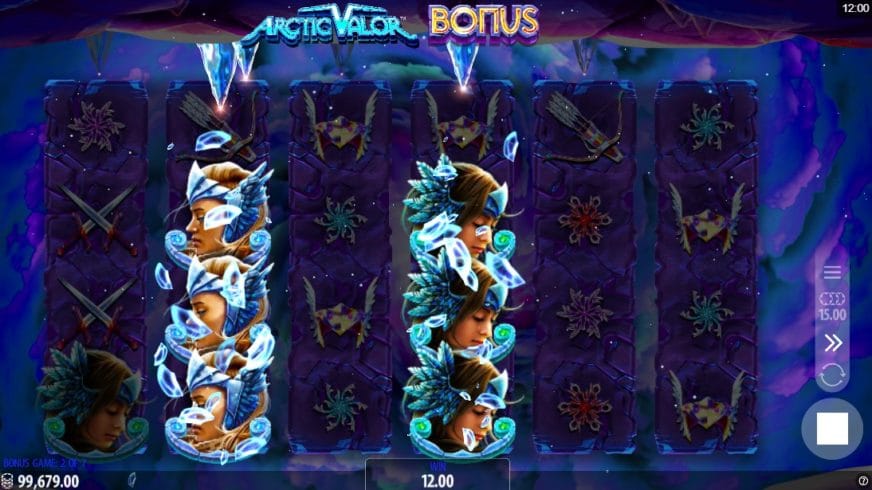 Arctic Valor slot screen 7