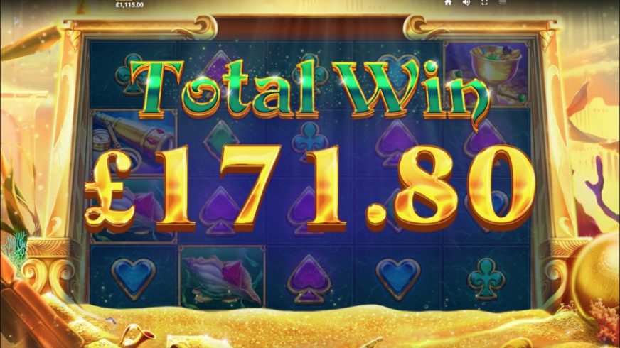 Atlantis slot screen 4