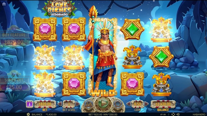 Love And Riches: Eldorado slot screen 4