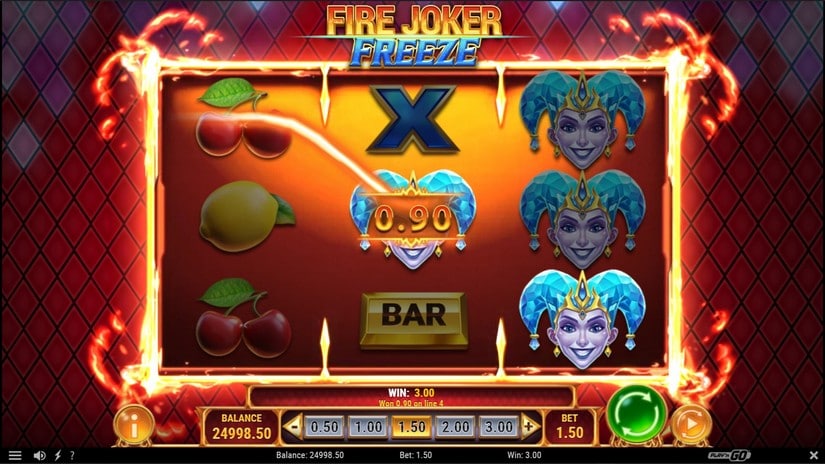 Fire Joker Freeze slot screen 2