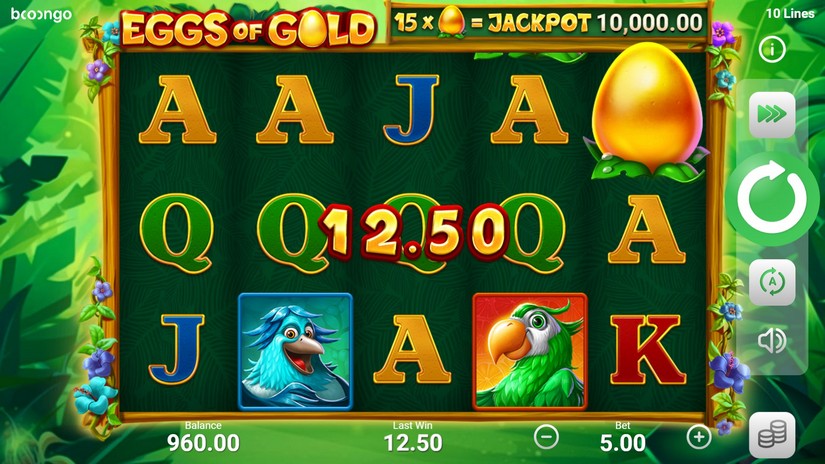Eggs of Gold slot screen 2