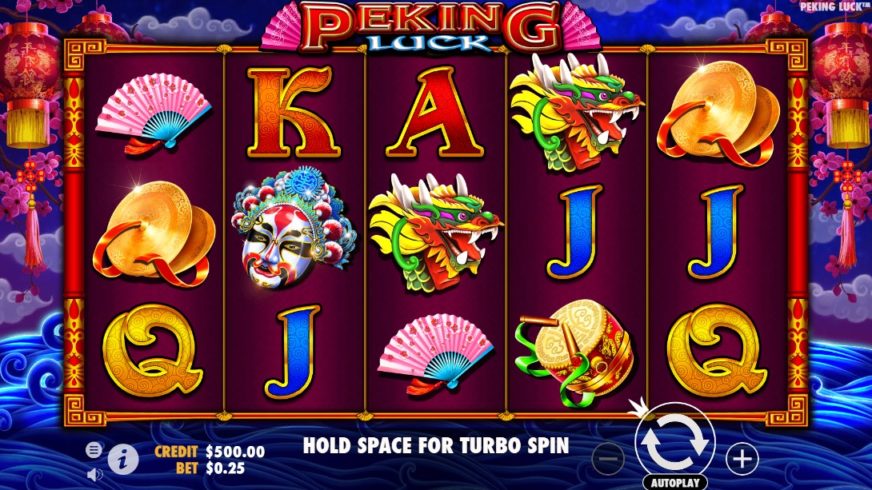 Peking Luck slot screen 1