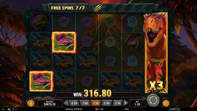 Raging Rex 3 slot screen 7