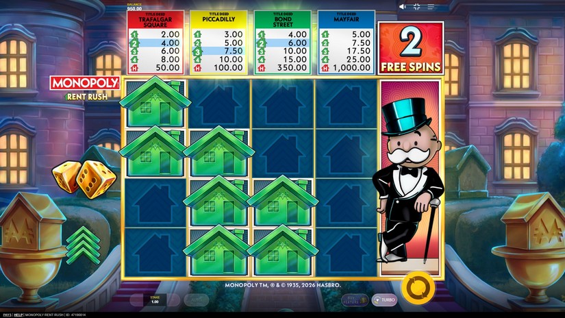 Monopoly Rent Rush slot screen 4