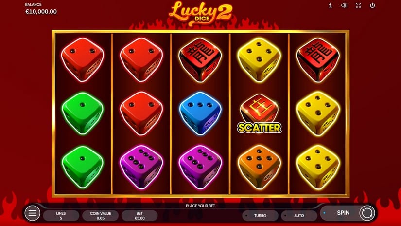 Lucky Dice 2 slot screen 1
