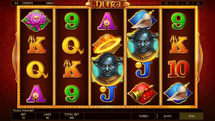 Goddess of War slot screen 1