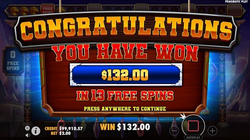 Mustang Trail slot screen 7