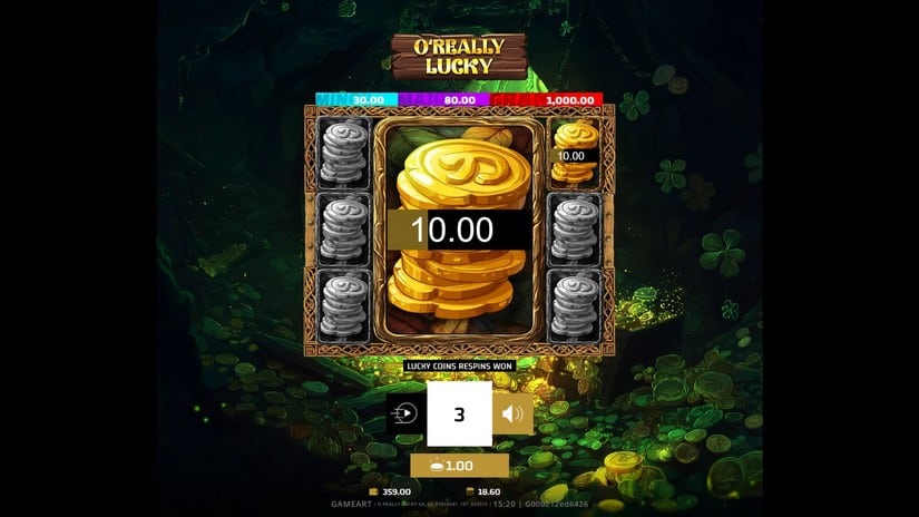 O’Really Lucky slot screen 4