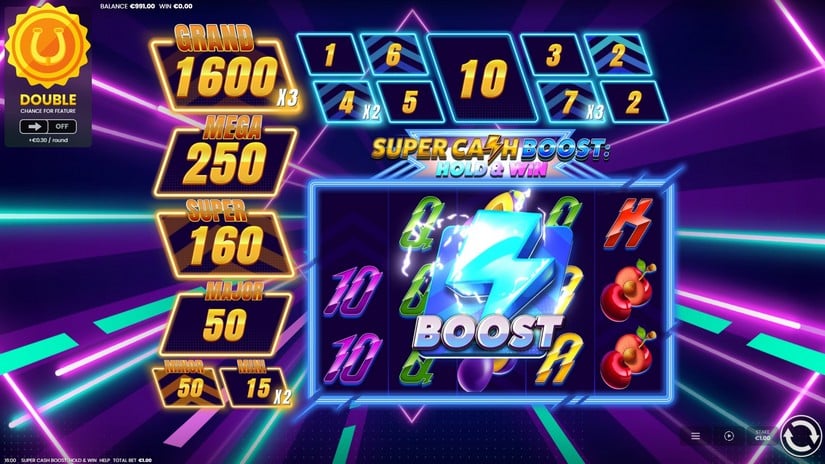 Super Cash Boost Hold & Win slot screen 2