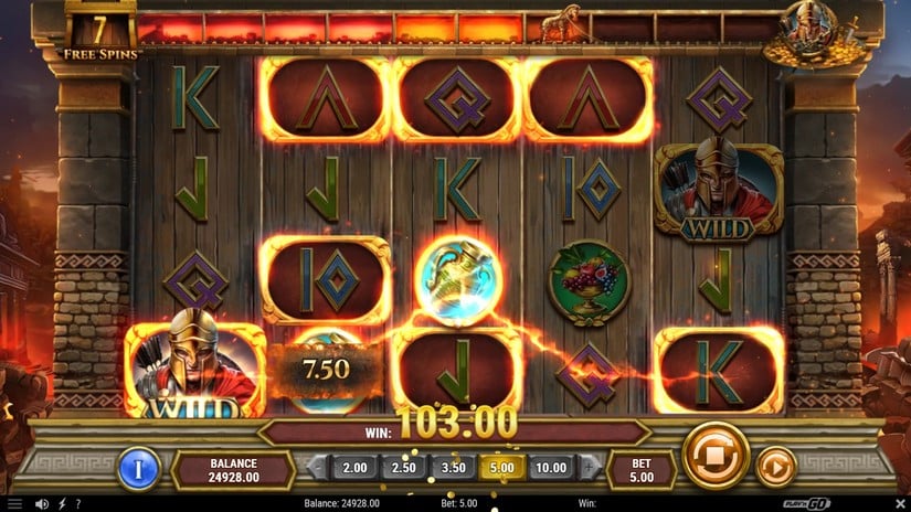 Gates of Troy slot screen 6