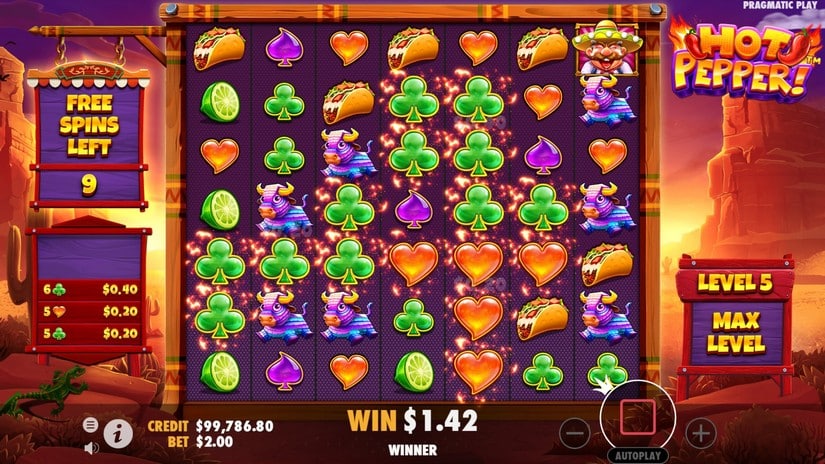 Hot Pepper slot screen 4