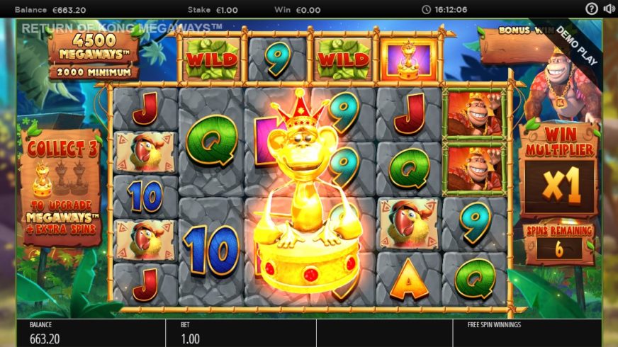Return of Kong Megaways slot screen 8