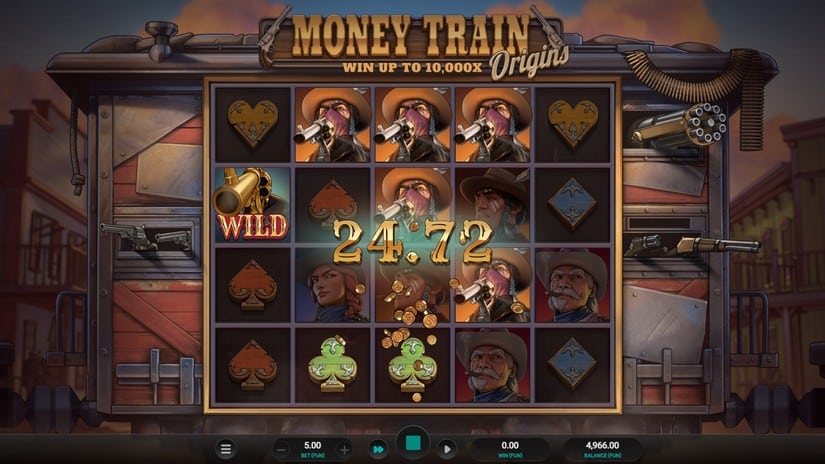 Money Train Origins Dream Drop slot screen 2
