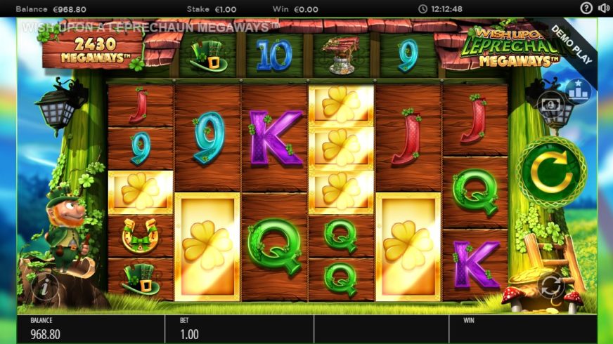 Wish Upon a Leprechaun slot screen 4