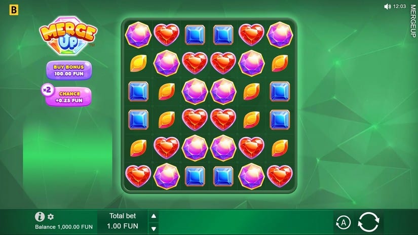 Merge Up slot screen 1