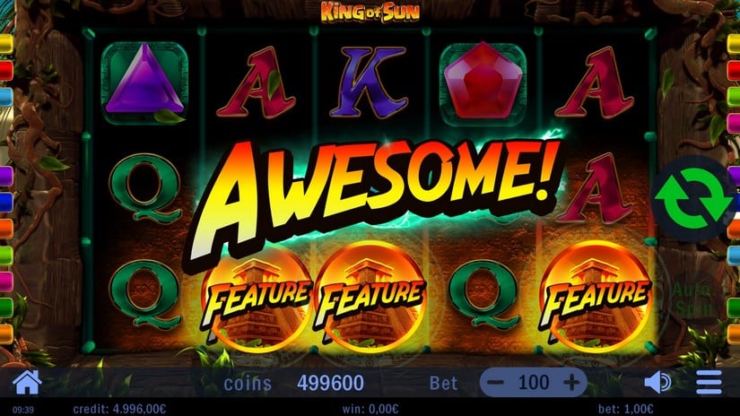 King of Sun slot screen 4