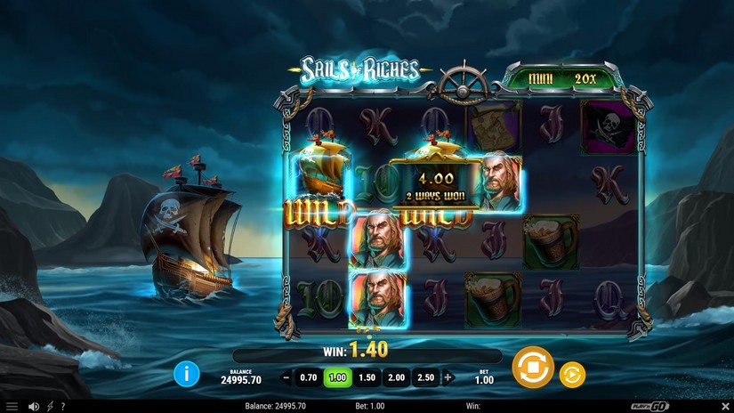 Sails of Riches slot screen 4