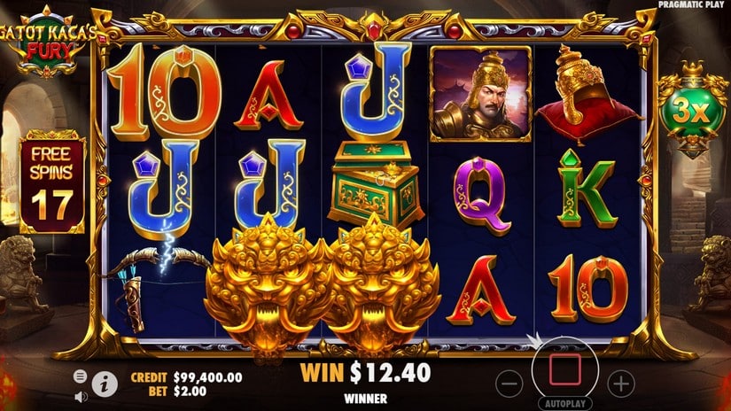 Gatot Kaca’s Fury slot screen 6