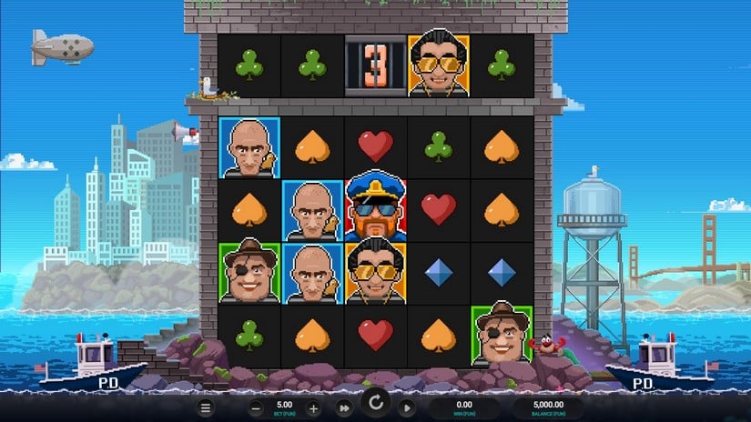 Hellcatraz 2 Dream Drop slot screen 1