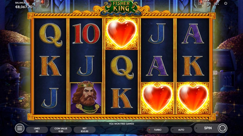 Fisher King slot screen 4