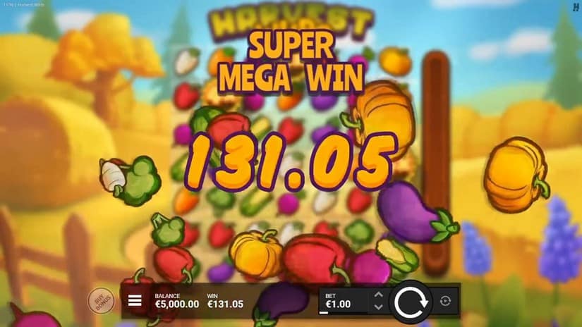 Harvest Wilds slot screen 4