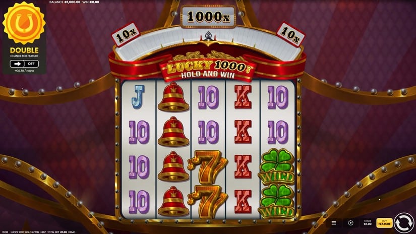 Lucky 1000 Hold & Win slot screen 1