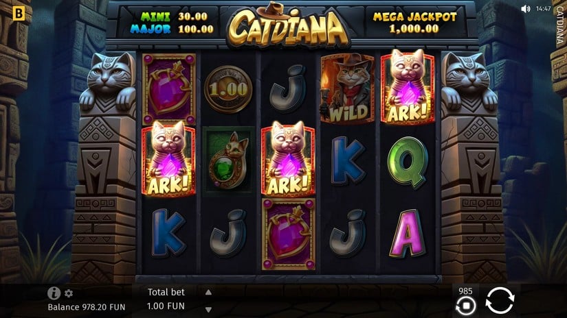 Catdiana slot screen 5