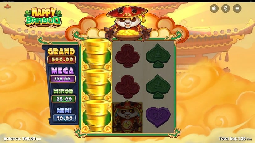 Happy Bamboo slot screen 3