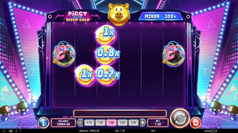 Piggy Blitz Disco Gold slot screen 5
