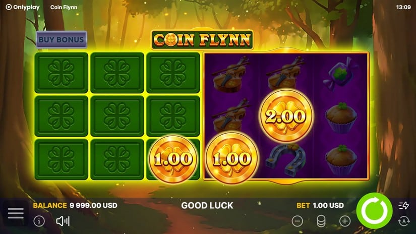 Coin Flynn slot screen 1