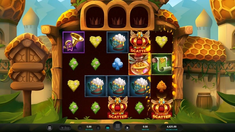 Beellionaires Dream Drop slot screen 2