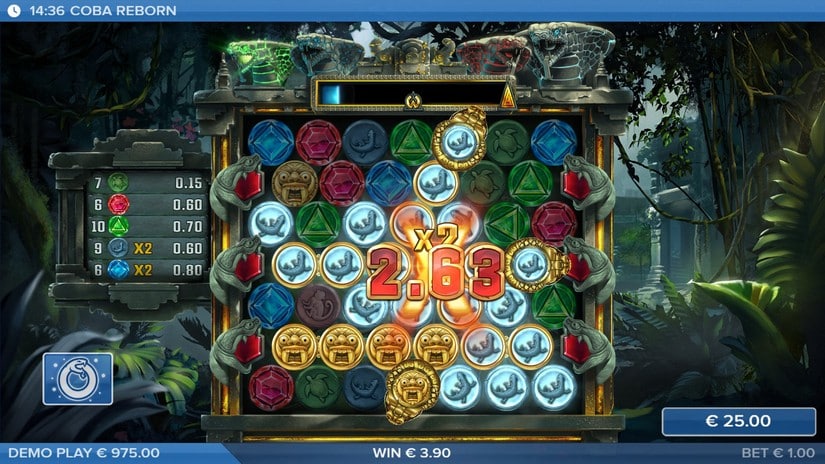 Coba Reborn slot screen 4