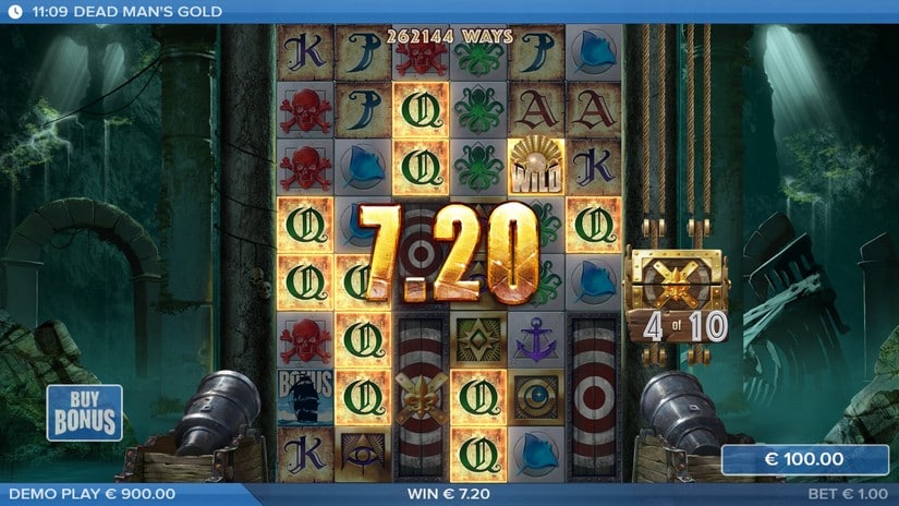 Dead Man’s Gold slot screen 4