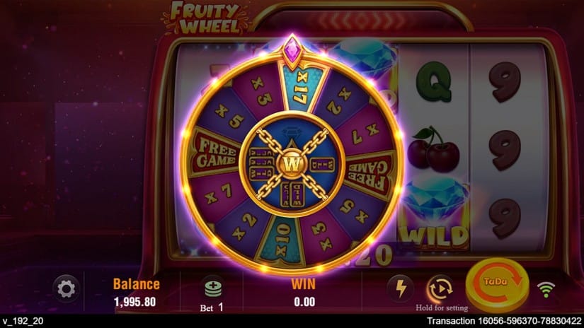 Fruity Wheel slot screen 3