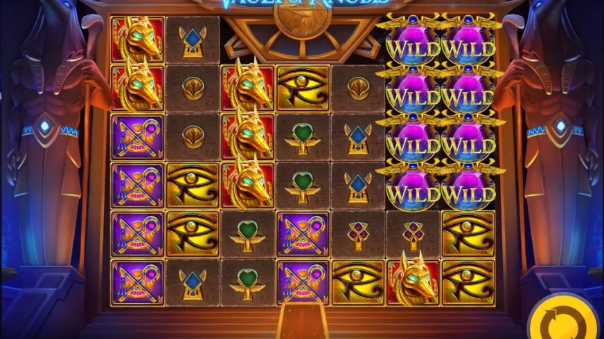 Vault of Anubis slot screen 4