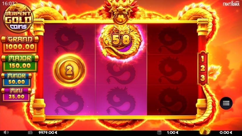Serpent Gold Coins slot screen 6