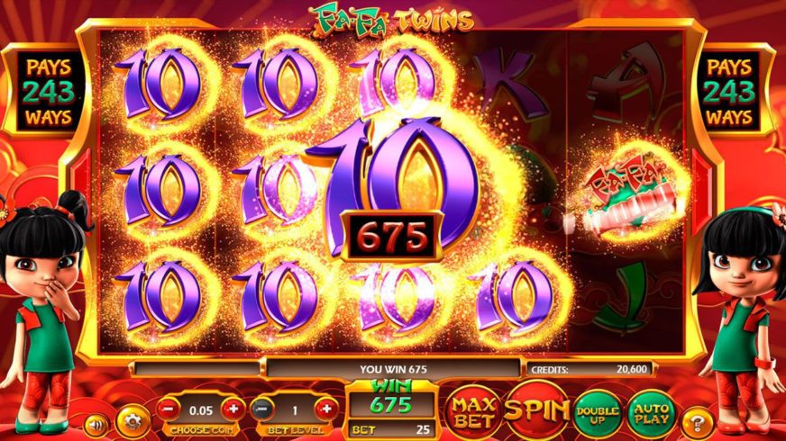 Fa Fa Twins slot screen 2