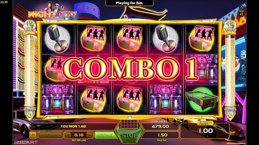 Night at KTV slot screen 4