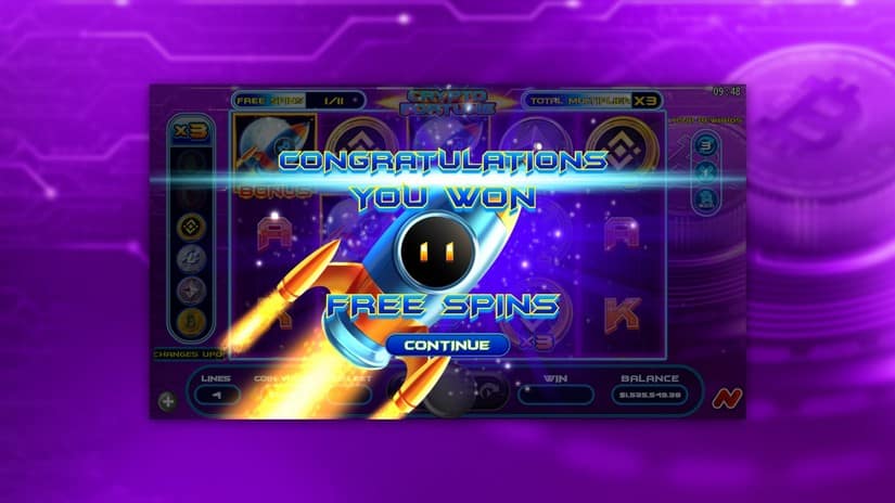 Crypto Fortune slot screen 5