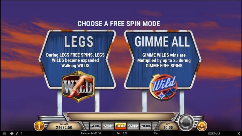 ZZ Top Roadside Riches slot screen 5