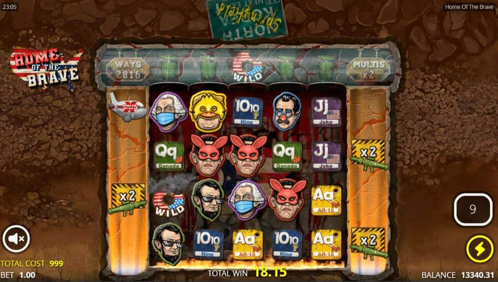 Home of the Brave slot review