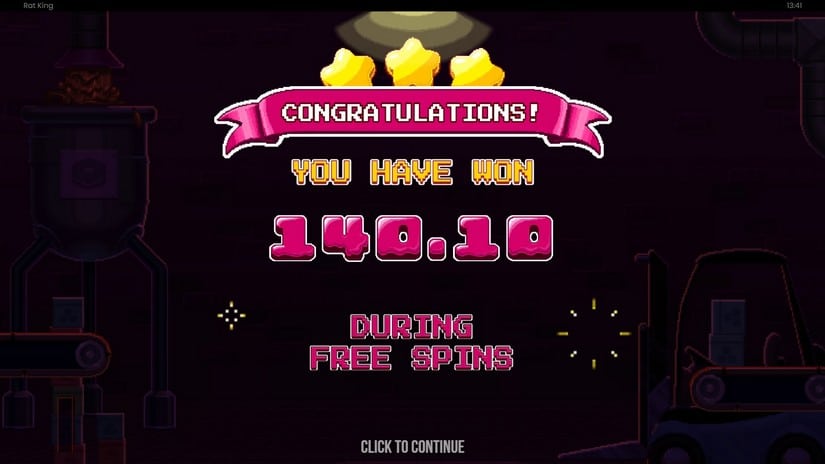 Rat King slot screen 5