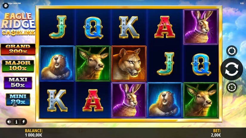 Eagle Ridge slot screen 1