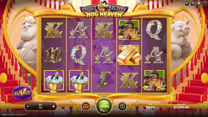 Piggy Riches 3: Hog Heaven slot screen 1