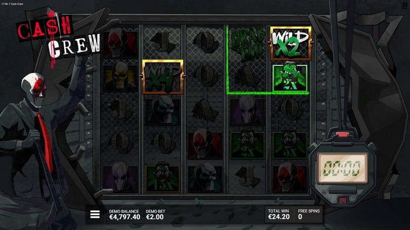 Cash Crew slot screen 4