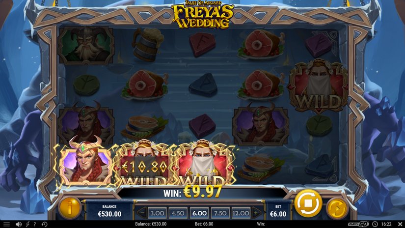 Tales of Asgard Freya’s Wedding slot screen 3