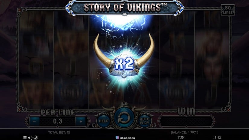 Story Of Vikings slot screen 3