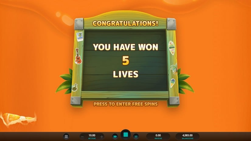 Blender Blitz slot screen 3