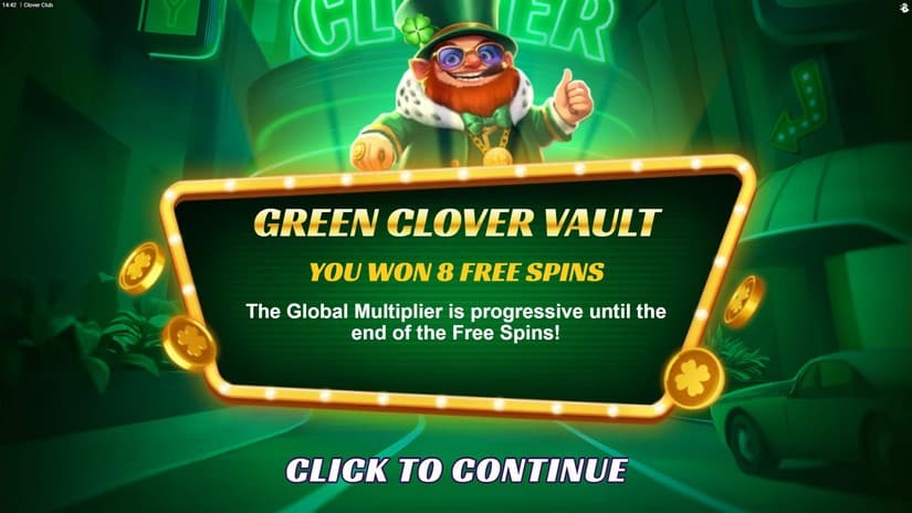 Clover Club slot screen 2